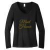 Women's Long Sleeve V Neck Tee Thumbnail