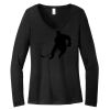 Women's Long Sleeve V Neck Tee Thumbnail