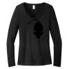 Women's Long Sleeve V Neck Tee Thumbnail