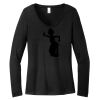 Women's Long Sleeve V Neck Tee Thumbnail