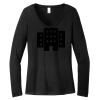 Women's Long Sleeve V Neck Tee Thumbnail