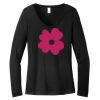 Women's Long Sleeve V Neck Tee Thumbnail