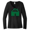 Women's Long Sleeve V Neck Tee Thumbnail
