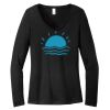 Women's Long Sleeve V Neck Tee Thumbnail