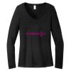 Women's Long Sleeve V Neck Tee Thumbnail