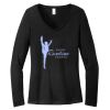 Women's Long Sleeve V Neck Tee Thumbnail