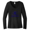 Women's Long Sleeve V Neck Tee Thumbnail