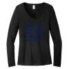 Women's Long Sleeve V Neck Tee Thumbnail