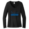 Women's Long Sleeve V Neck Tee Thumbnail