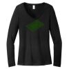Women's Long Sleeve V Neck Tee Thumbnail