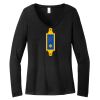 Women's Long Sleeve V Neck Tee Thumbnail