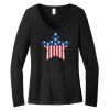 Women's Long Sleeve V Neck Tee Thumbnail
