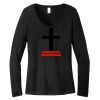 Women's Long Sleeve V Neck Tee Thumbnail