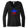 Women's Long Sleeve V Neck Tee Thumbnail
