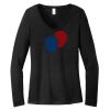 Women's Long Sleeve V Neck Tee Thumbnail