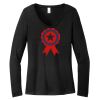 Women's Long Sleeve V Neck Tee Thumbnail