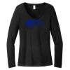 Women's Long Sleeve V Neck Tee Thumbnail
