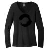 Women's Long Sleeve V Neck Tee Thumbnail